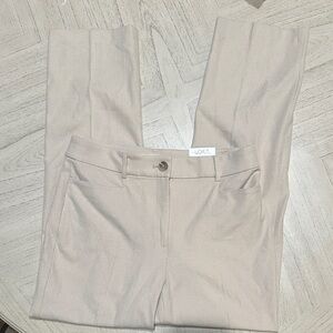 LOFT Women's Light Beige Trousers